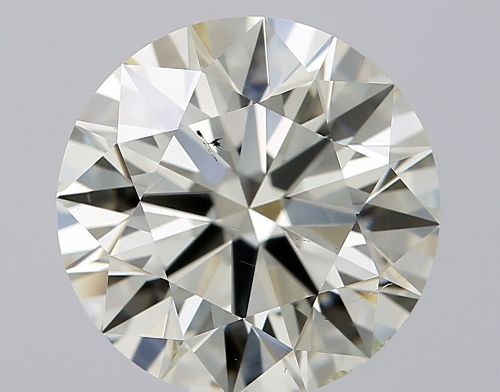 2.53ct K VS2 Rare Carat Ideal Cut Round Diamond