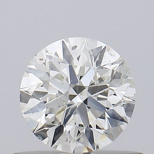 0.50ct I SI2 Rare Carat Ideal Cut Round Diamond