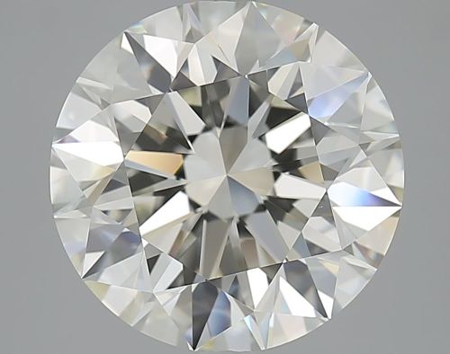 6.01ct I VVS2 Rare Carat Ideal Cut Round Diamond