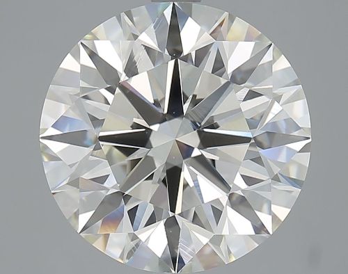 6.02ct I VS1 Rare Carat Ideal Cut Round Diamond