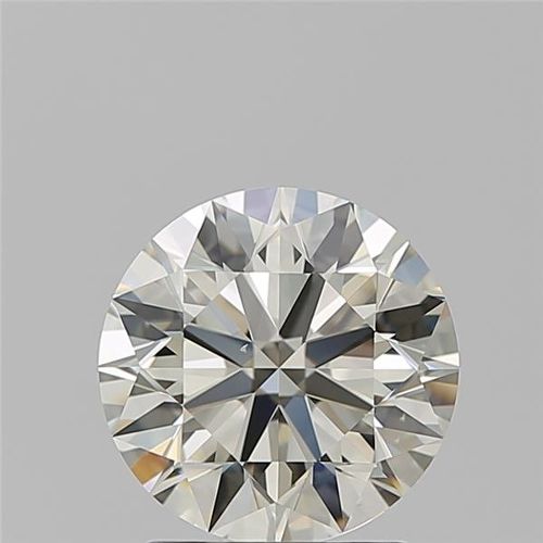 2.01ct K VS2 Rare Carat Ideal Cut Round Diamond