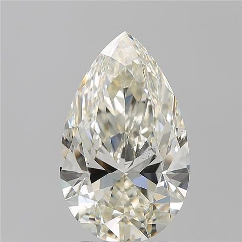 3.50ct J SI1 Rare Carat Ideal Cut Pear Diamond