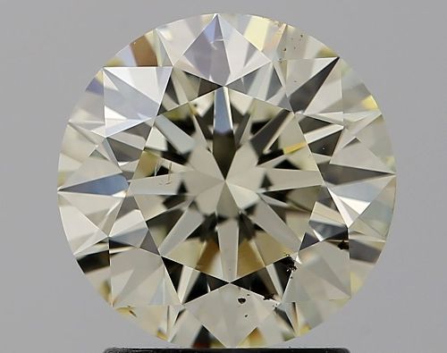 2.04ct K SI1 Rare Carat Ideal Cut Round Diamond