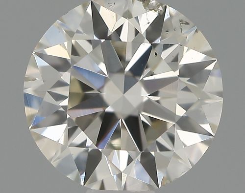 0.61ct J SI2 Rare Carat Ideal Cut Round Diamond