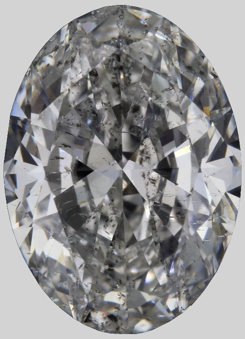 1.22ct F SI2 Rare Carat Ideal Cut Oval Diamond