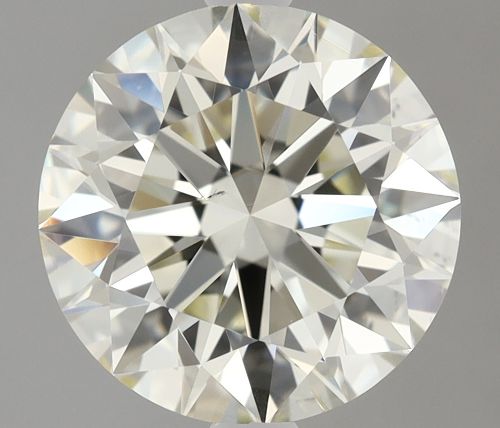 2.01ct K VS2 Rare Carat Ideal Cut Round Diamond