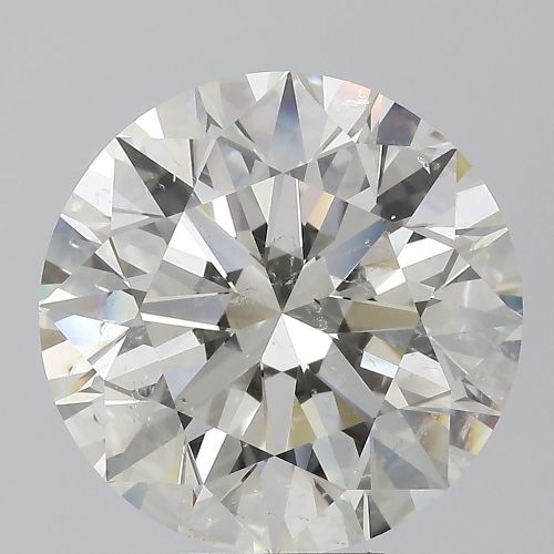 7.15ct K SI1 Rare Carat Ideal Cut Round Diamond