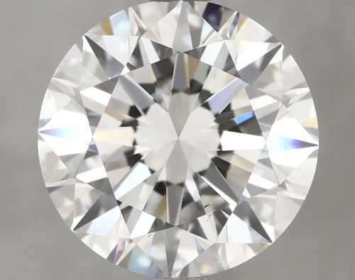 4.01ct H VS2 Rare Carat Ideal Cut Round Diamond