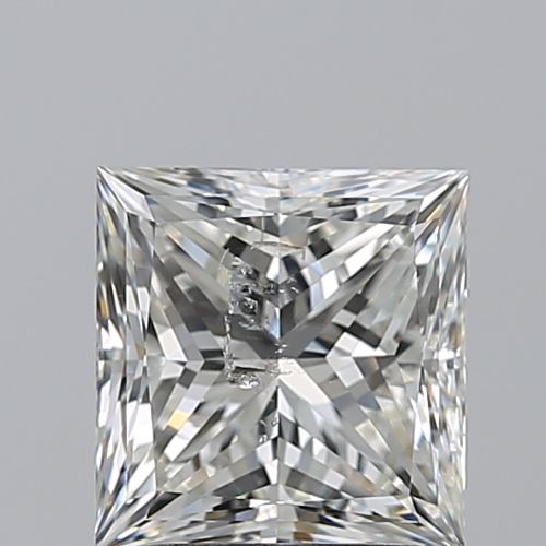 2.22ct H SI2 Rare Carat Ideal Cut Princess Diamond