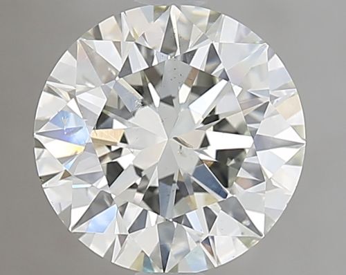 2.01ct I SI1 Rare Carat Ideal Cut Round Diamond