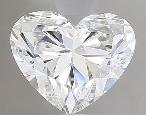 2.05ct F VVS2 Rare Carat Ideal Cut Heart Diamond