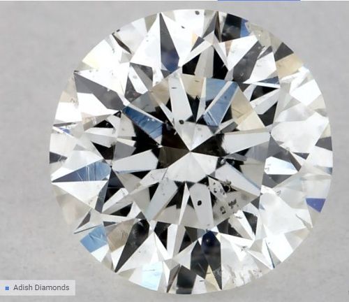 0.60ct H SI2 Rare Carat Ideal Cut Round Diamond