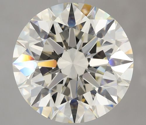 3.62ct K VVS2 Rare Carat Ideal Cut Round Diamond