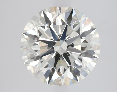 2.07ct J VVS2 Rare Carat Ideal Cut Round Diamond