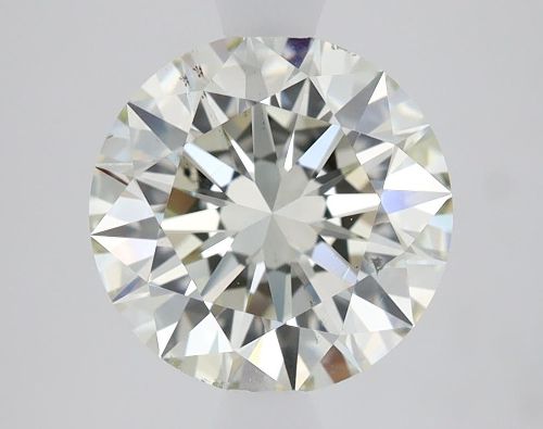 2.14ct J SI1 Rare Carat Ideal Cut Round Diamond