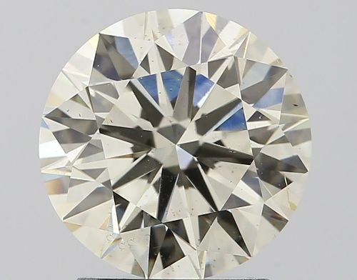 2.11ct K SI1 Rare Carat Ideal Cut Round Diamond