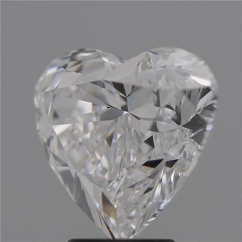 5.16ct D VVS2 Rare Carat Ideal Cut Heart Diamond