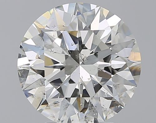 3.30ct J SI2 Rare Carat Ideal Cut Round Diamond