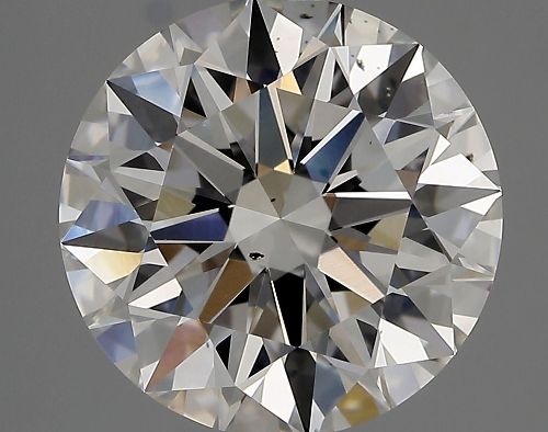 3.15ct F VS2 Rare Carat Ideal Cut Round Diamond