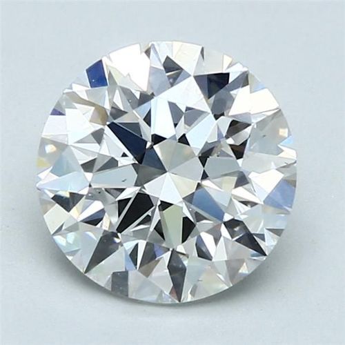 2.27ct E VS2 Rare Carat Ideal Cut Round Diamond