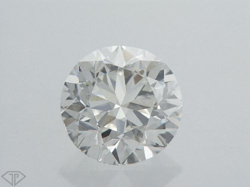 3.02ct J SI1 Very Good Cut Round Diamond