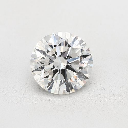 3.16ct J SI2 Rare Carat Ideal Cut Round Diamond