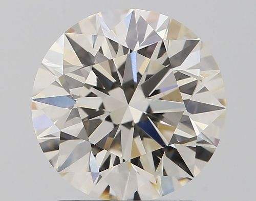 2.01ct J IF Rare Carat Ideal Cut Round Diamond