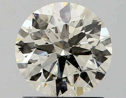 1.24ct K SI1 Rare Carat Ideal Cut Round Diamond