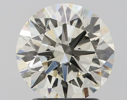 2.07ct J VS2 Rare Carat Ideal Cut Round Diamond