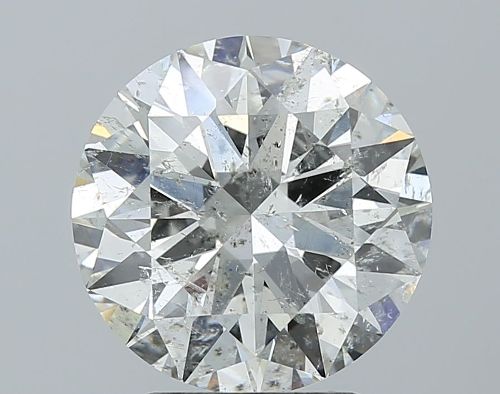 3.05ct H SI2 Rare Carat Ideal Cut Round Diamond