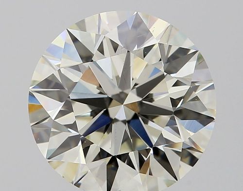 2.51ct J VS2 Rare Carat Ideal Cut Round Diamond