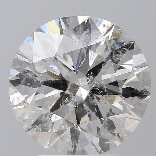 3.00ct G SI2 Rare Carat Ideal Cut Round Diamond
