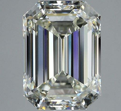 5.72ct I VS1 Rare Carat Ideal Cut Emerald Diamond