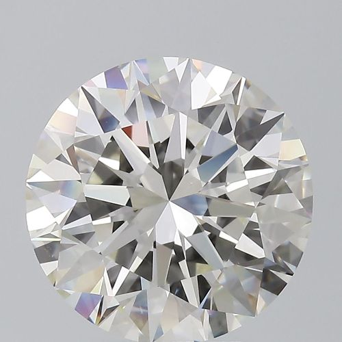 4.01ct H VS2 Rare Carat Ideal Cut Round Diamond