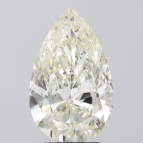 3.50ct I SI2 Rare Carat Ideal Cut Pear Diamond