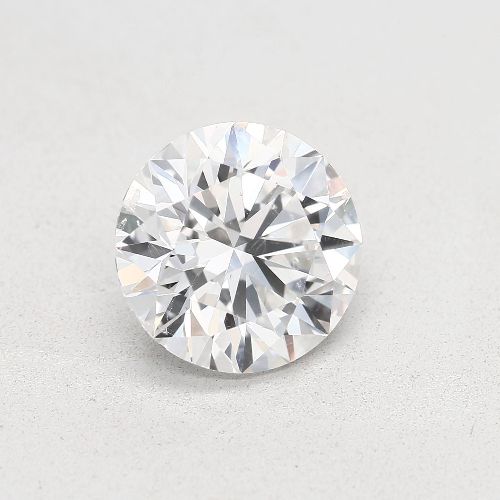 2.18ct F SI1 Rare Carat Ideal Cut Round Diamond