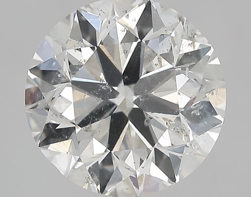 3.01ct F SI2 Very Good Cut Round Diamond