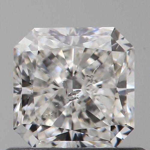 0.70ct H SI2 Rare Carat Ideal Cut Radiant Diamond