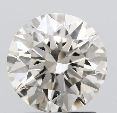 1.52ct K VVS2 Rare Carat Ideal Cut Round Diamond