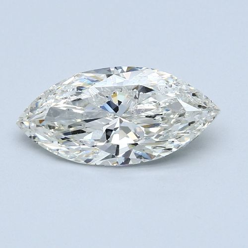 3.00ct J SI2 Rare Carat Ideal Cut Marquise Diamond