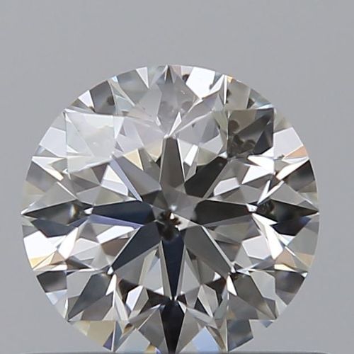 0.51ct G SI2 Rare Carat Ideal Cut Round Diamond