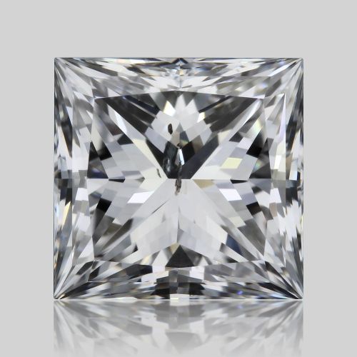 1.22ct D SI2 Rare Carat Ideal Cut Princess Diamond