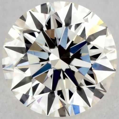 0.53ct K VVS2 Rare Carat Ideal Cut Round Diamond