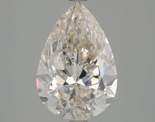 2.72ct K IF Rare Carat Ideal Cut Pear Diamond