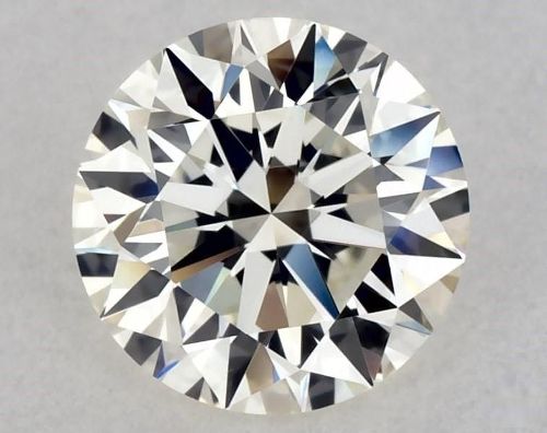 0.84ct K VVS2 Rare Carat Ideal Cut Round Diamond