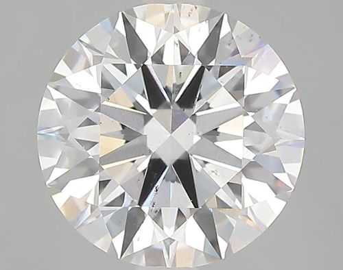 3.08ct E SI2 Rare Carat Ideal Cut Round Lab Grown Diamond