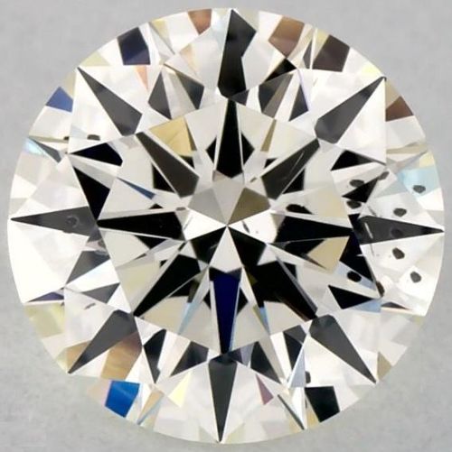 0.62ct I SI2 Rare Carat Ideal Cut Round Diamond