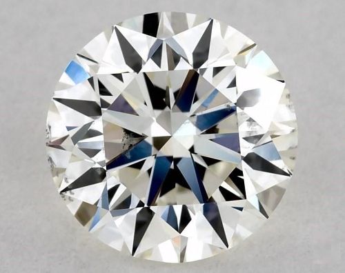 0.81ct K SI1 Rare Carat Ideal Cut Round Diamond