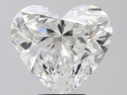 5.02ct G SI1 Good Cut Heart Diamond