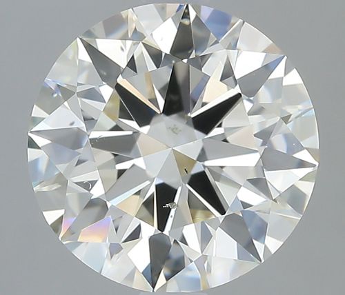 2.43ct I SI1 Rare Carat Ideal Cut Round Diamond